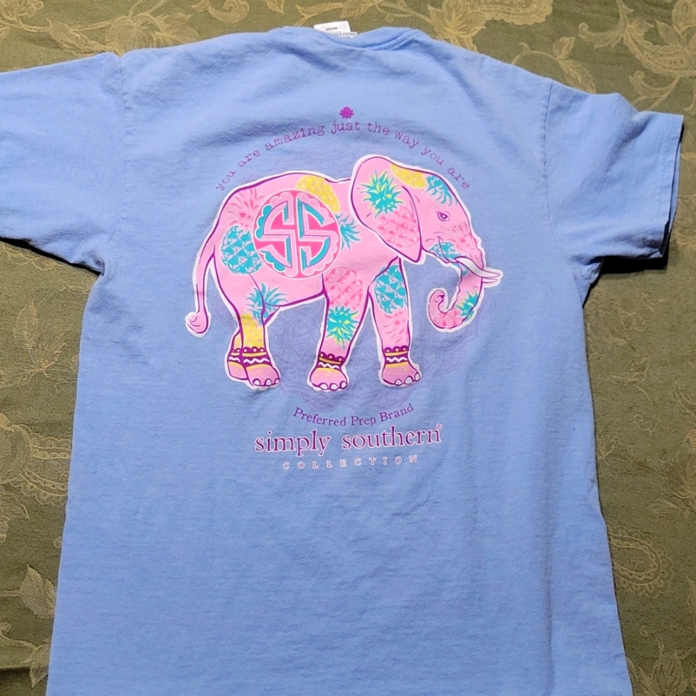 🐘 Simply Southern Preppy Elephant Edition T-Shirt